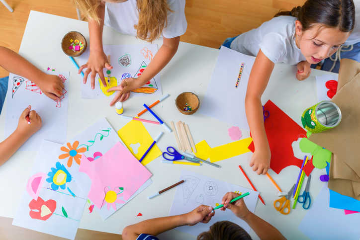 Beneficios de la pintura Infantil
