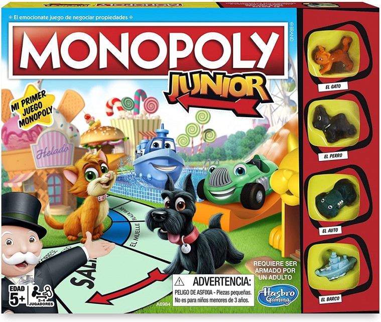 Monopoly Junior juego de mesa para niños Monopoly Junior juego de mesa para niños